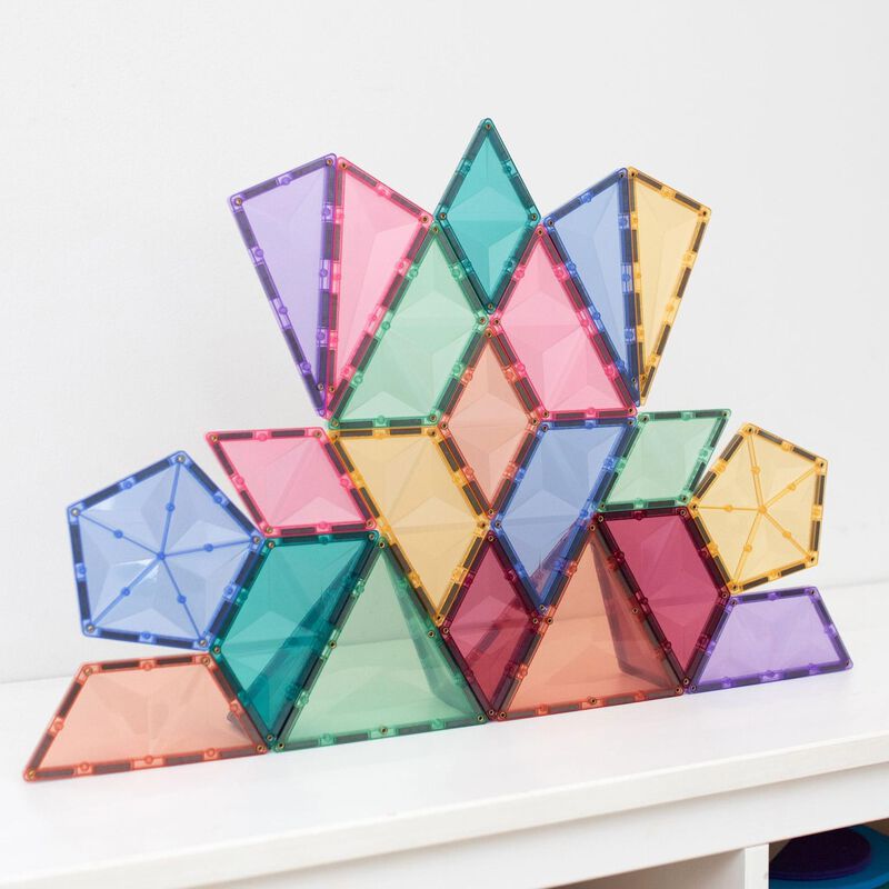 Connetix Tiles Pastel Shape Expansion Pack 48 pc image number 2