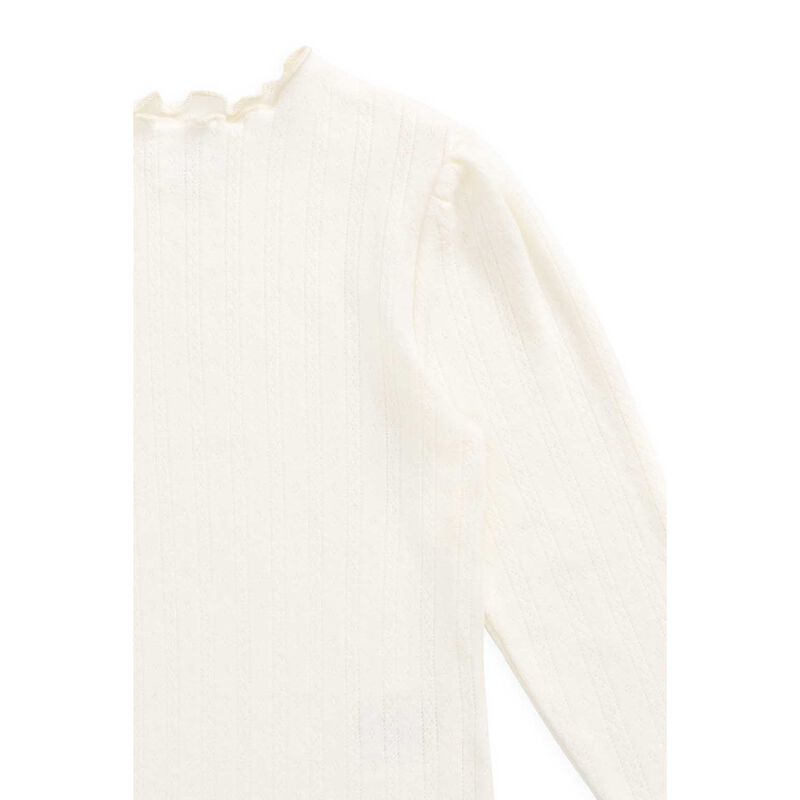 Jamie Kay Organic Cotton Pointelle Eliane Top 6M-2Y image number 1