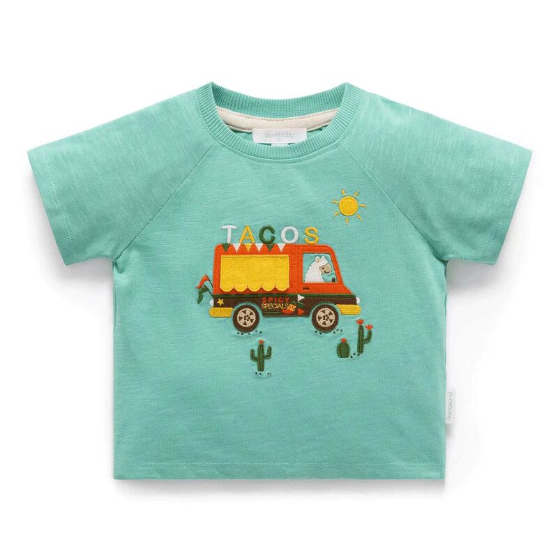 Purebaby Taco Truck Relaxed Tee image number 0