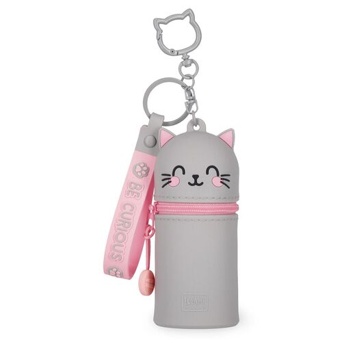 Legami Kitty Coin Purse With Key Ring