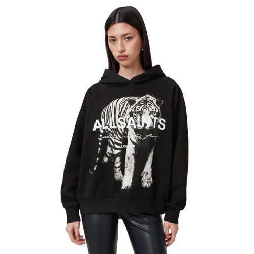 AllSaints Kit Talon Tiger Print Hoodie