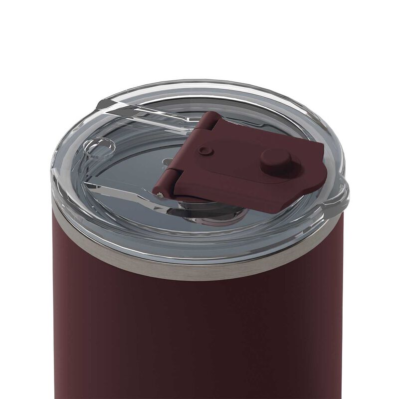 frank green 12oz S/Steel Cup With Screw Hinged Lid Chocolate image number 2