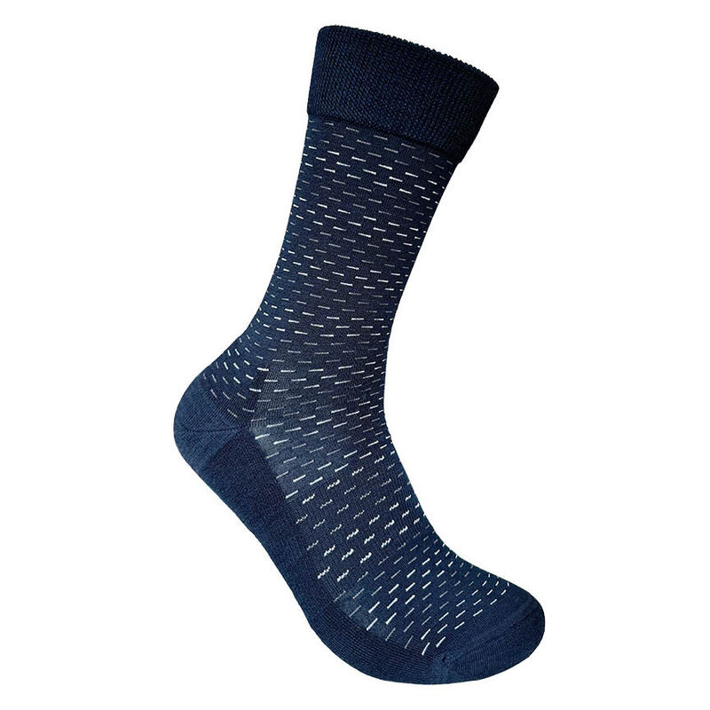 DS Socks Mens Dash Lines Springer Relaxed High Stretch Top Socks image number 2