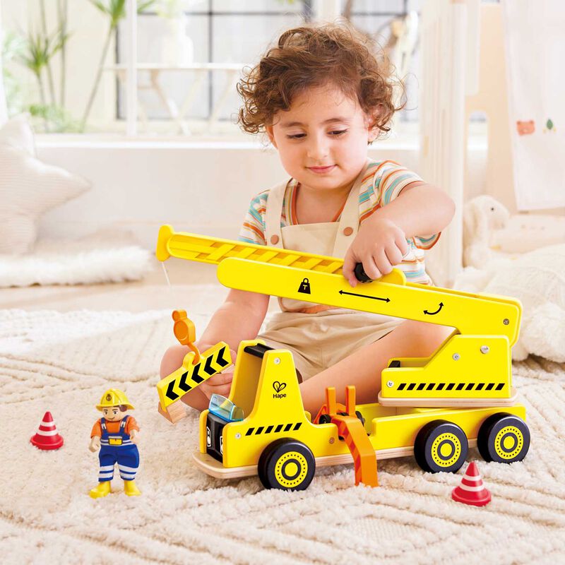 Hape Mobile Crane Construction Set image number 1