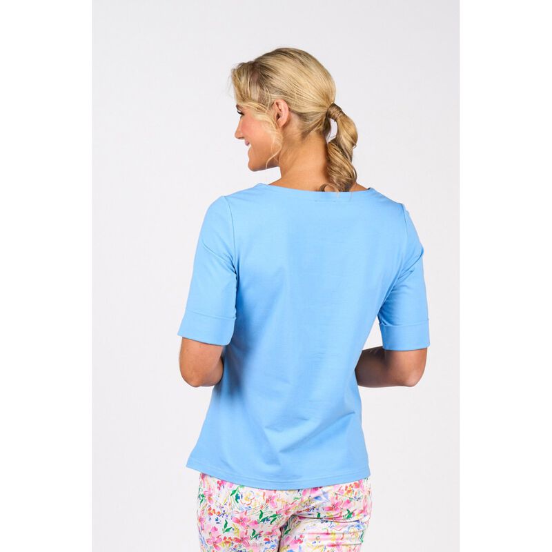 Vassalli Boat Neck Top image number 8