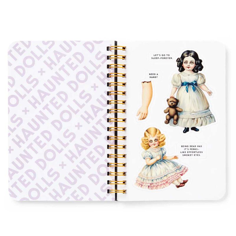 Brass Monkey Haunted Dolls Sticker Book image number 2