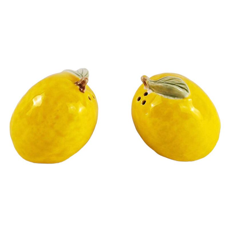 Urban Products Lemon Salt & Pepper Shakers Yellow 5.5cm image number 0