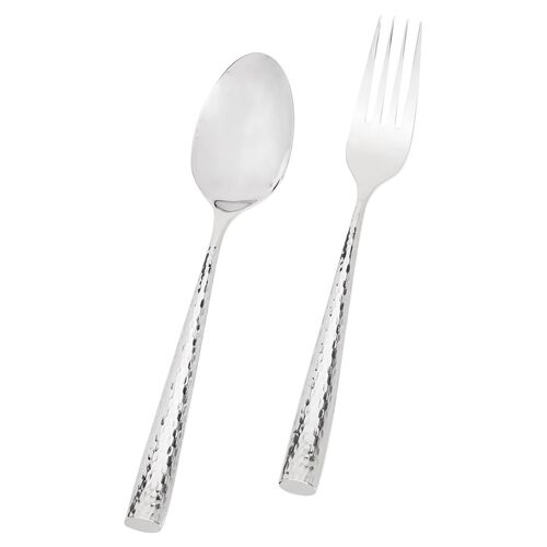 Pottery Barn Shiny Hammered Servers
