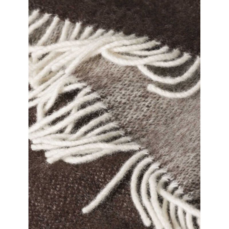 Citt&agrave; Wool Throw Cocoa 130x180cm image number 1