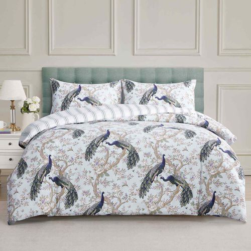 Laura Ashley Belvedere Stripe Quilt Cover Set