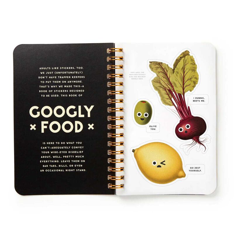 Brass Monkey Googly Food Sticker Book image number 2