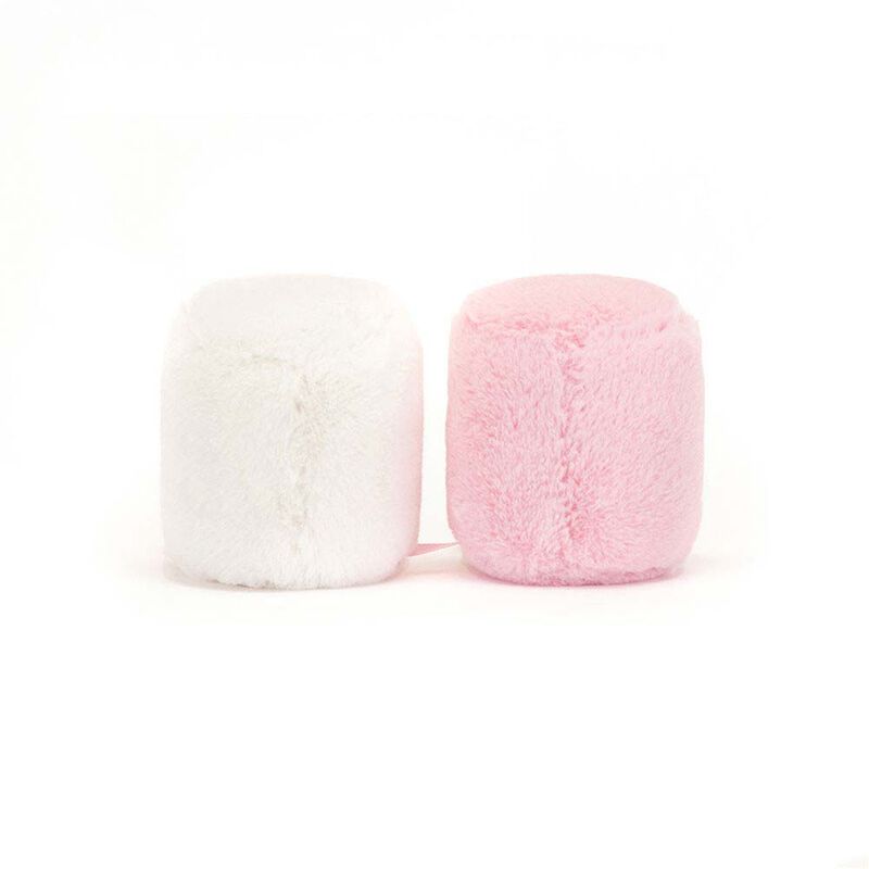 Jellycat Amuseables Pink And White Marshmallows image number 2
