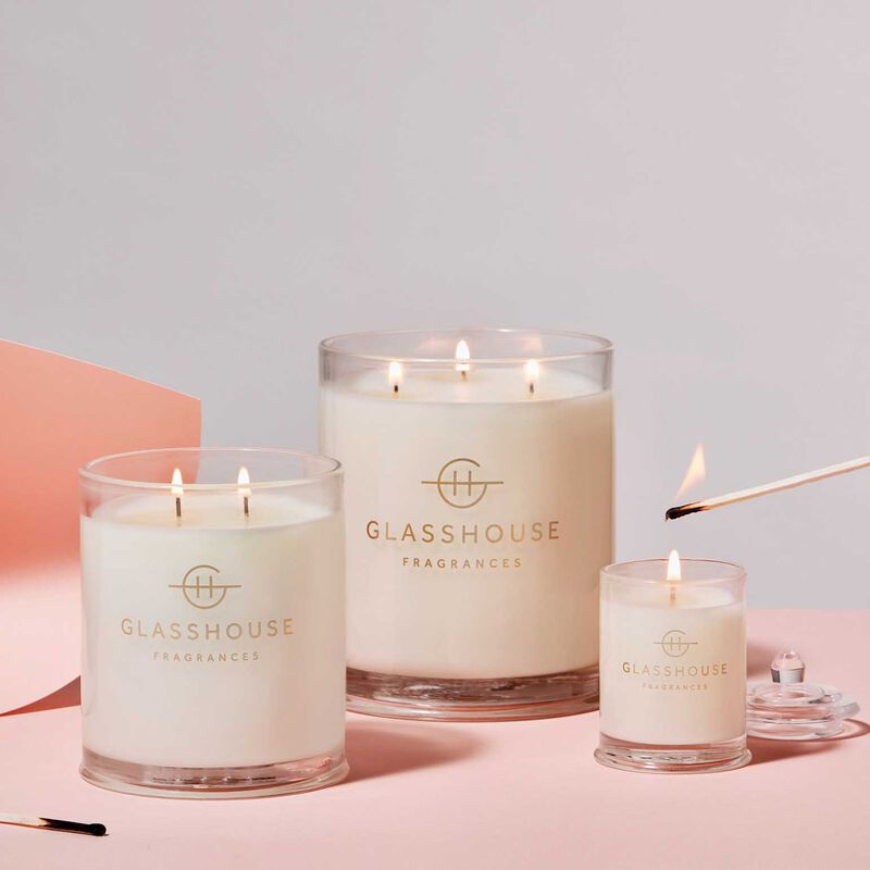 Glasshouse Fragrances Music City Magic Soy Candle 60g image number 1
