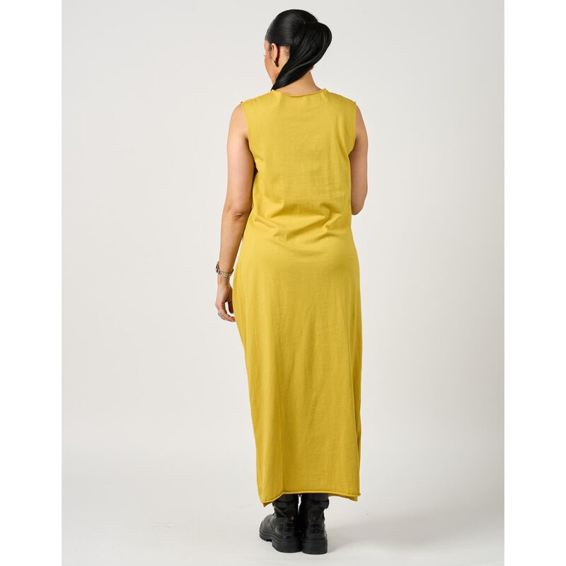 La Vaca Loca Gathered Front Sleeveless Jersey Dress image number 1