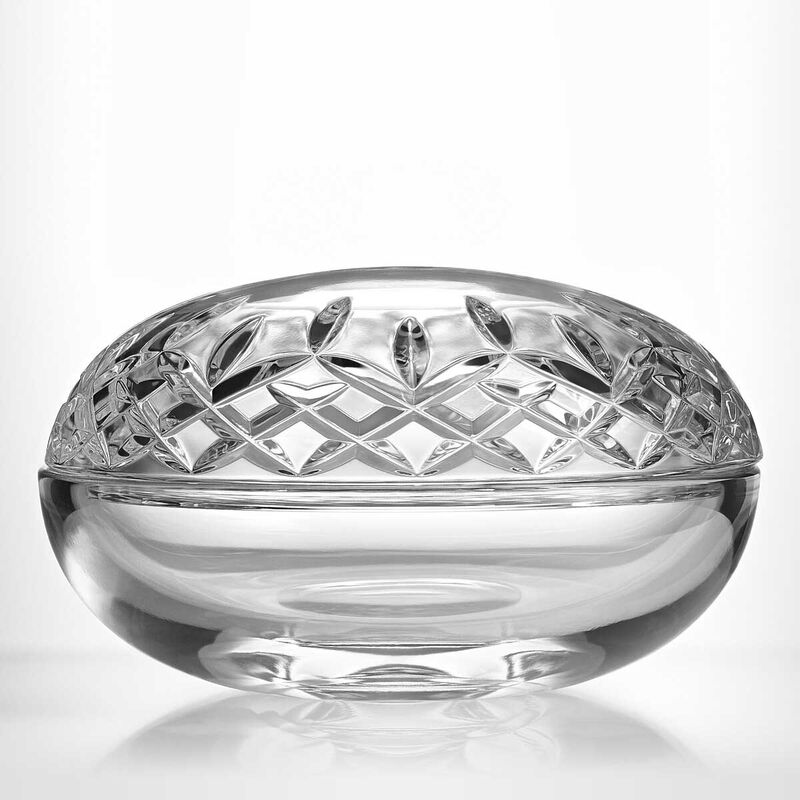 Waterford Crystal Lismore Essence Covered Box 13cm image number 1
