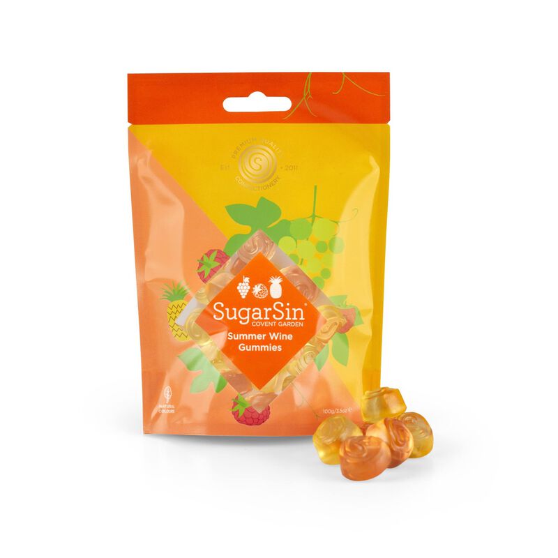 Sugar Sin Summer Wine Gummies 100g image number 0