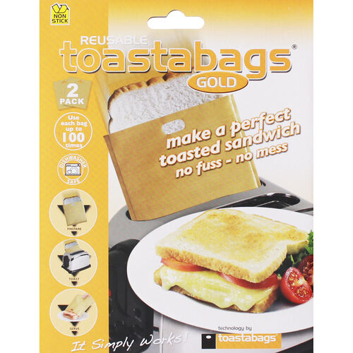D.Line Toastabag Gold Reusable 100 Times Set 2