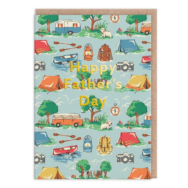 Cath Kidston Camping Father's Day Card image number 0