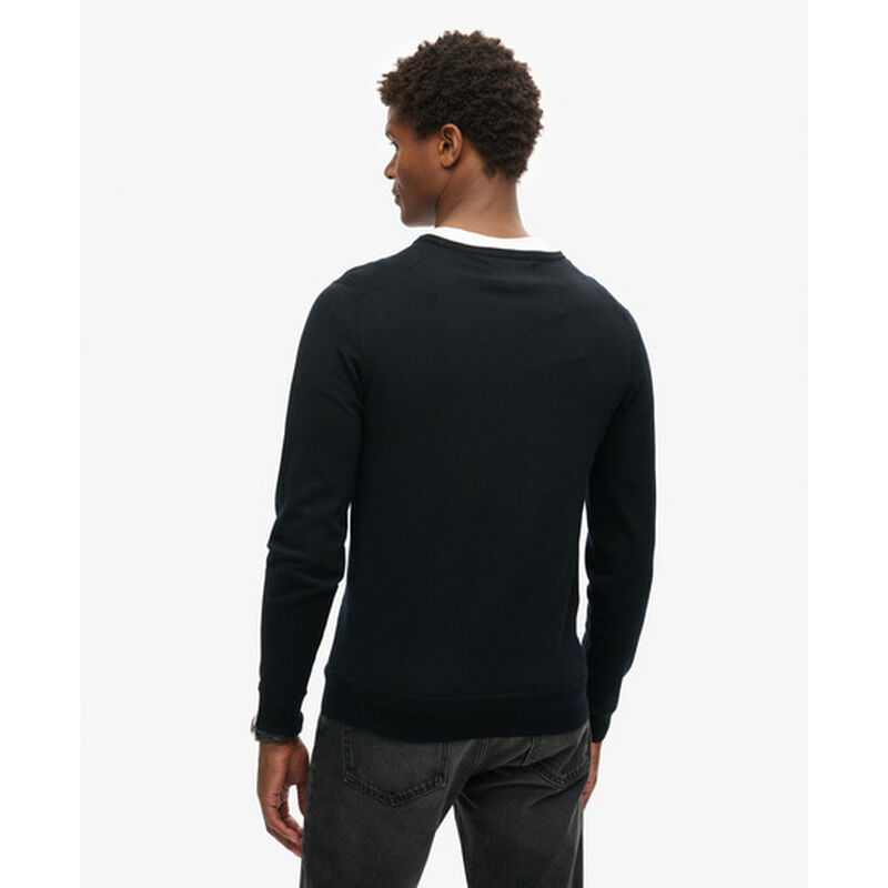 Superdry Merino Crew Jumper image number 1
