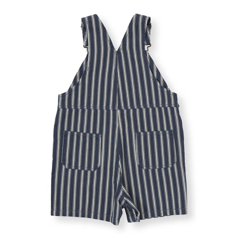 Goldie + Ace Railroad Stripe Burton Overalls 3-5Y image number 2