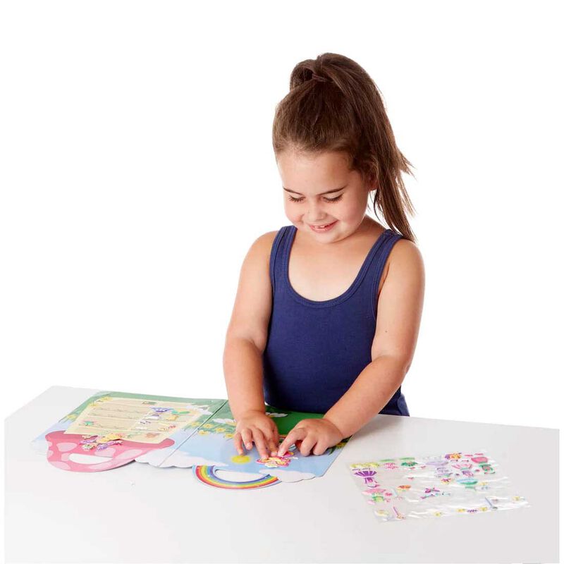 Melissa & Doug Reusable Puffy Sticker Play Set - Fairy image number 1