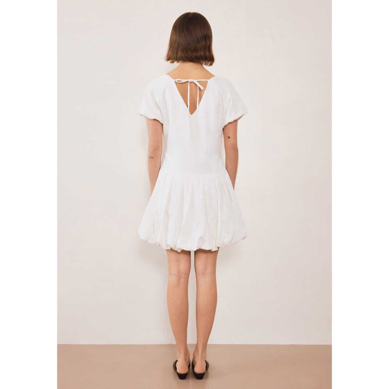 COMMONPLACE ESSENTIALS Esme Jacquard Puff Dress image number 1