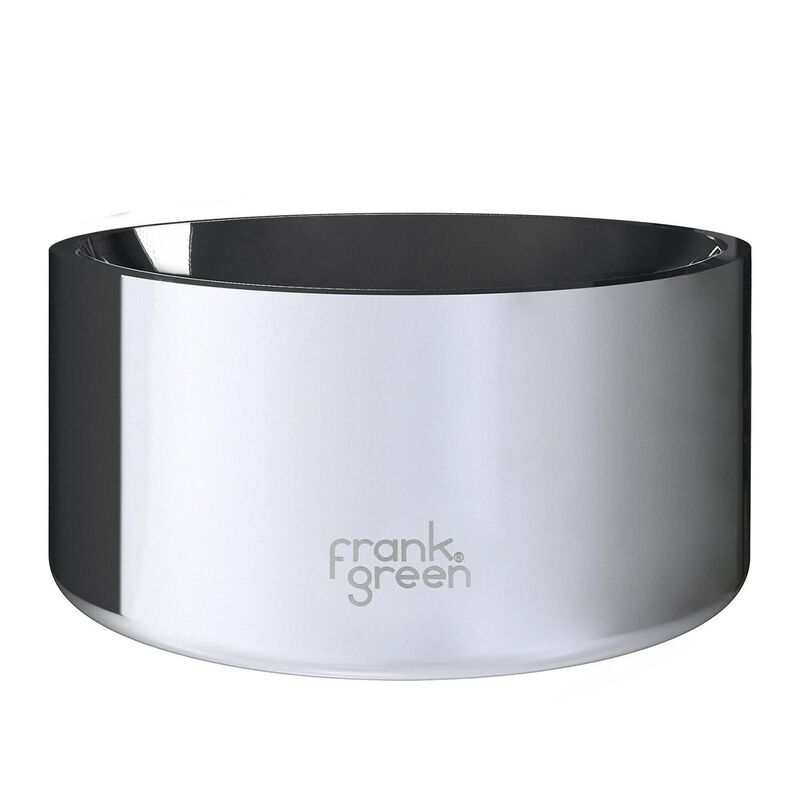 frank green Stainless Steel Pet Bowl Extra Large Silver image number 0