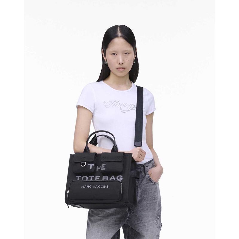 MARC JACOBS The Cargo Canvas Medium Tote Bag image number 1