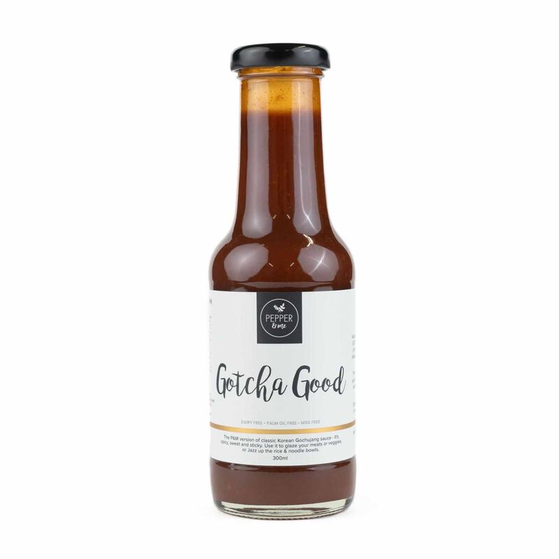 Pepper & Me Gotcha Good Korean Gochujang Sauce 300ml image number 0
