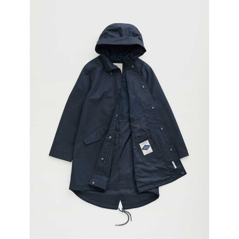 Seasalt Cornwall Seafaring Coat Inkwell image number 3