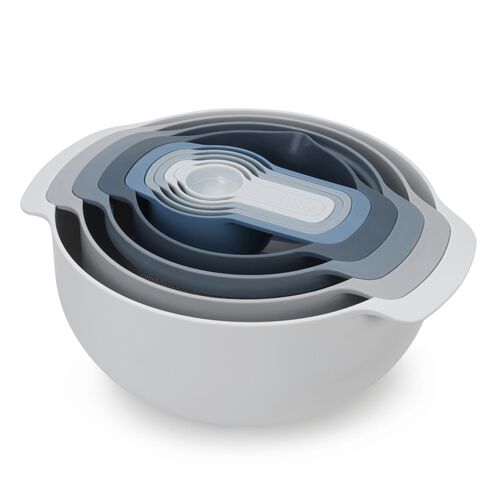 Joseph Joseph Editions Nest 9 Plus 9 Piece Food Preparation Set Sky