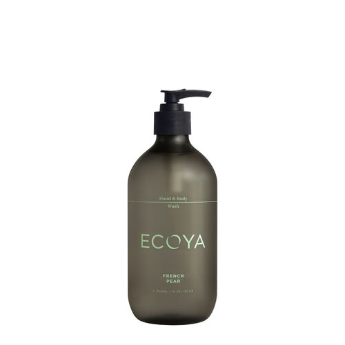 ECOYA French Pear Hand & Body Wash 450ml