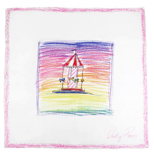 Deadly Ponies Carousel Scarf