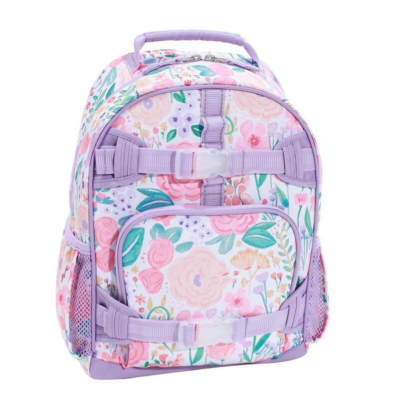 Pottery Barn Kids Mackenzie Recycled Small Backpack Floral Blooms image number 0