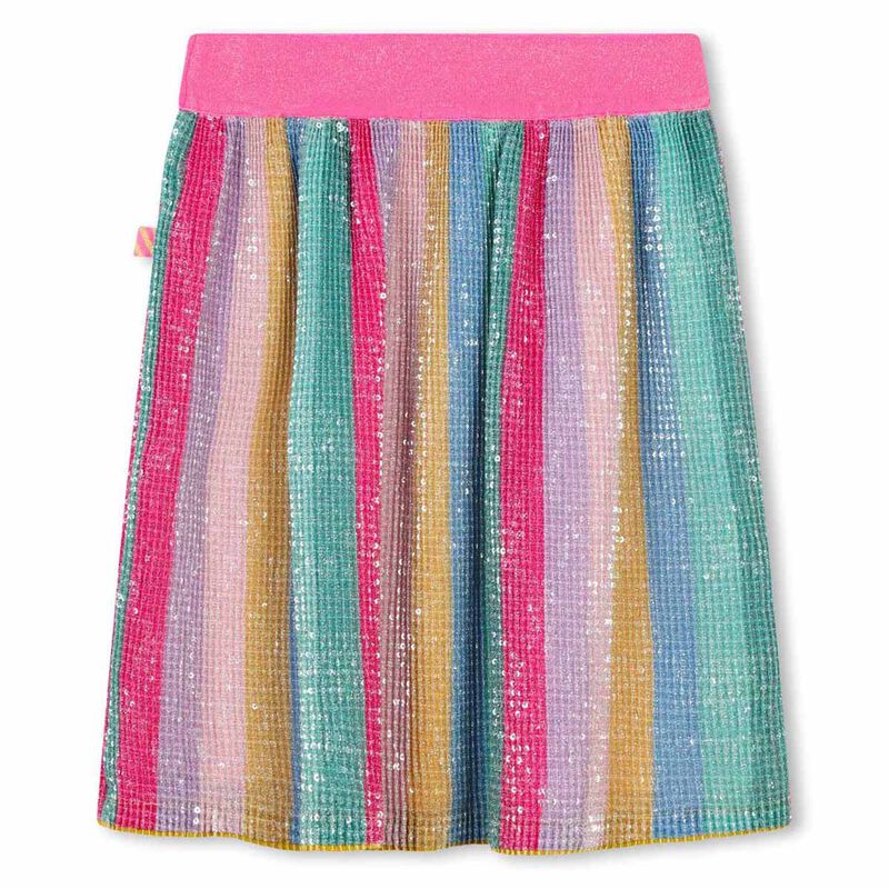 Billieblush Pleated Sequined Skirt 3Y - 8Y image number 1