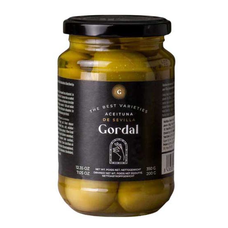 Triana Gordal Green Olives Whole 370ml image number 0