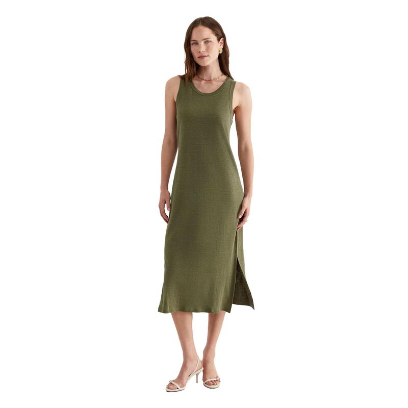 Sportscraft Tonia Linen Tank Dress image number 0
