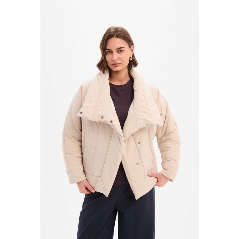 TIRELLI Wrap Front Puffer Jacket image number 6