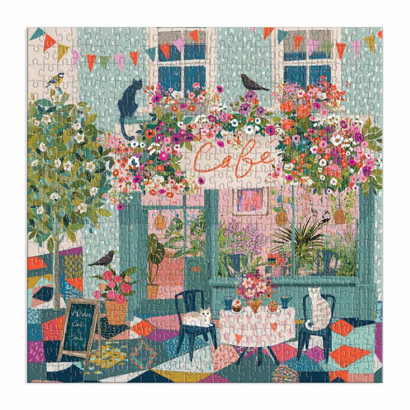 Galison Afternoon Tea 500 Piece Puzzle image number 2