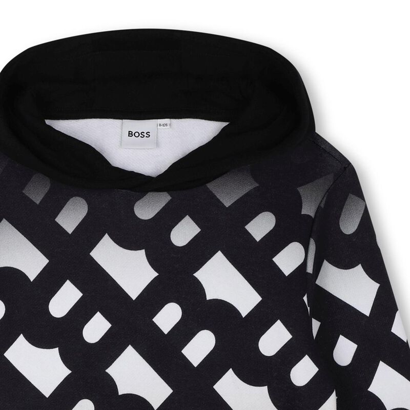 BOSS B Monogram Hoddie 6Y - 8Y image number 2