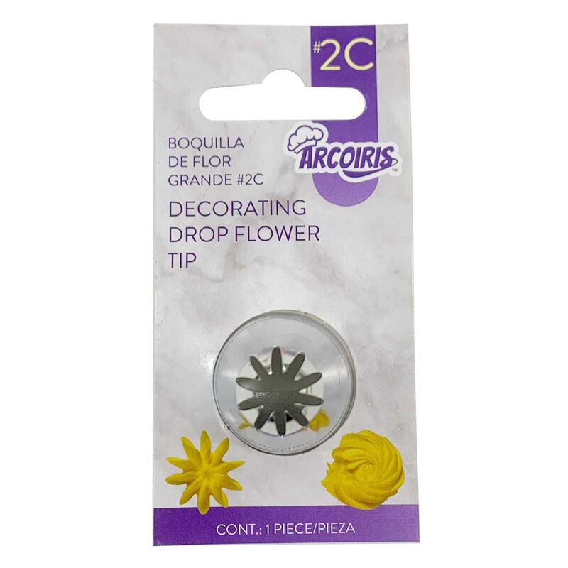 Wilton Large Drop Flower Tip #2C image number 0