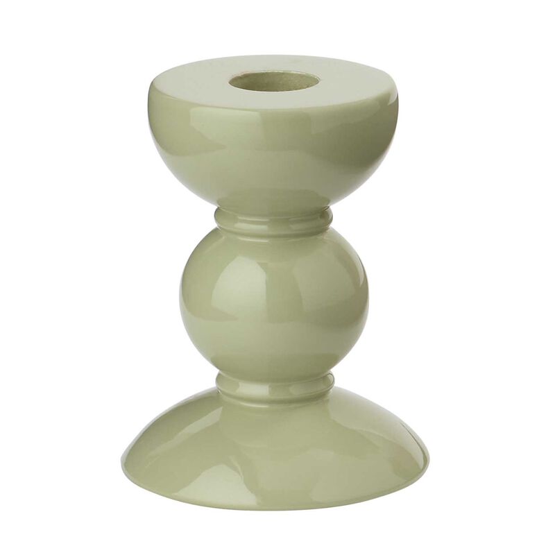 Addison Ross Bobbin Sage Candle Stick 10cm image number 0