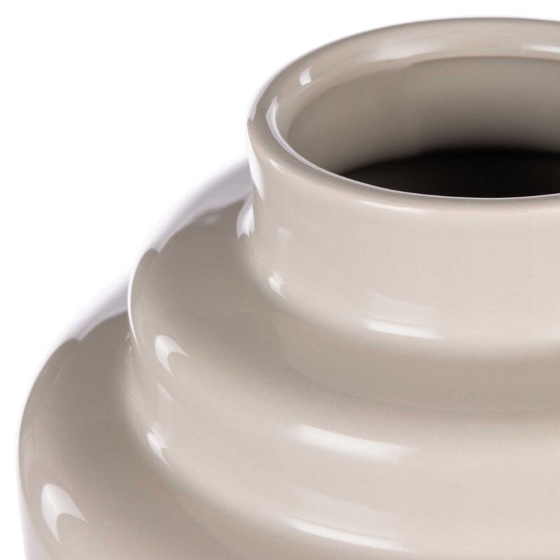 Amalfi Merrik Collection Vase L - Oat image number 2