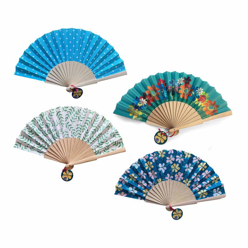 House of Marbles Wooden Fans - Assorted image number 0