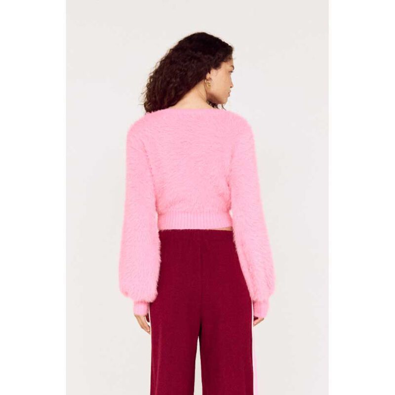 MINKPINK Clio Fluffy Knit image number 1