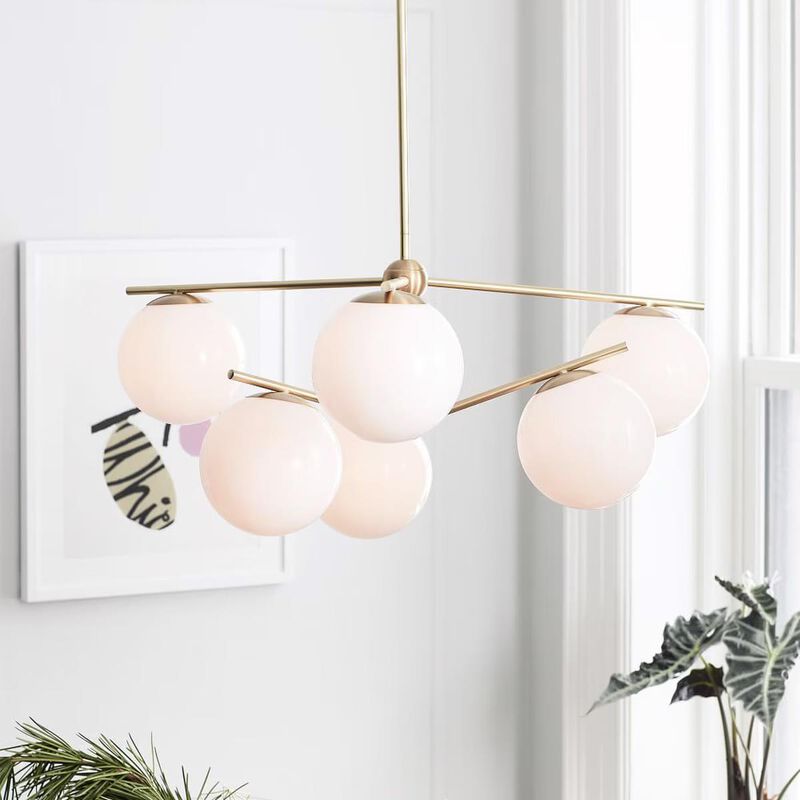 West Elm Sphere & Stem Chandelier image number 1