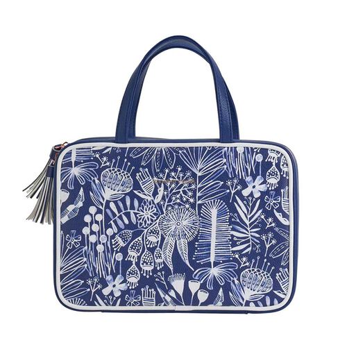 Annabel Trends Vanity Toiletries Bag - Navy Natives