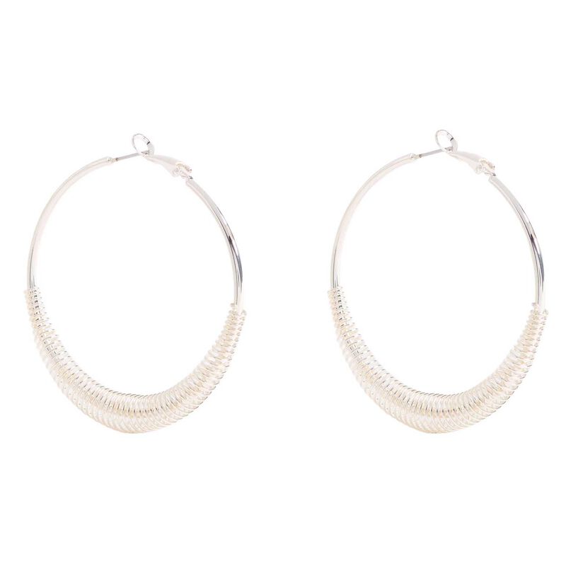 ELK Solf Metallic Hoop Earring image number 2