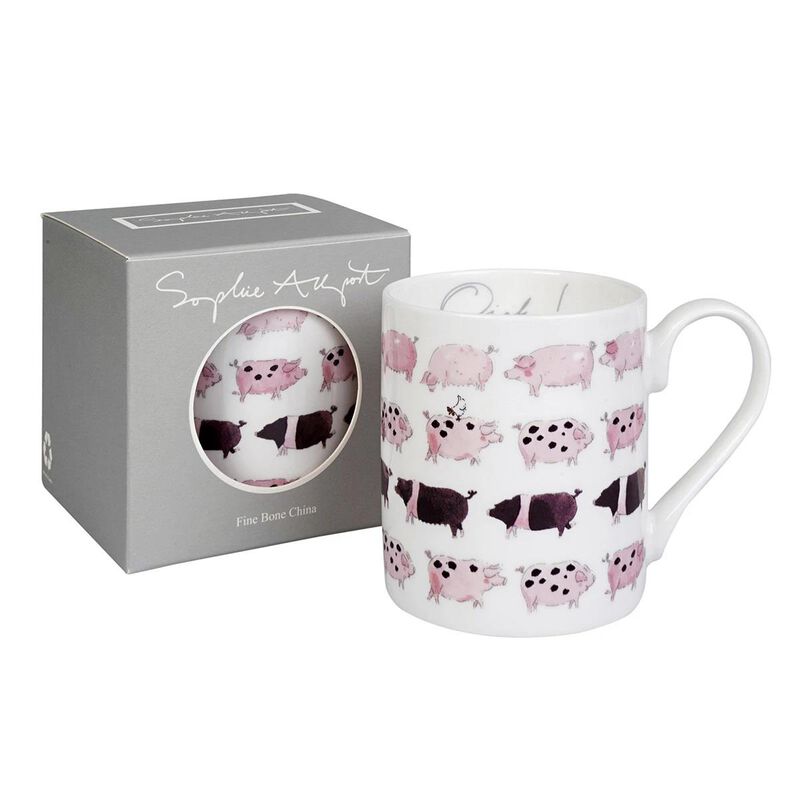 Sophie Allport Standard Mug - Pigs Oink image number 1
