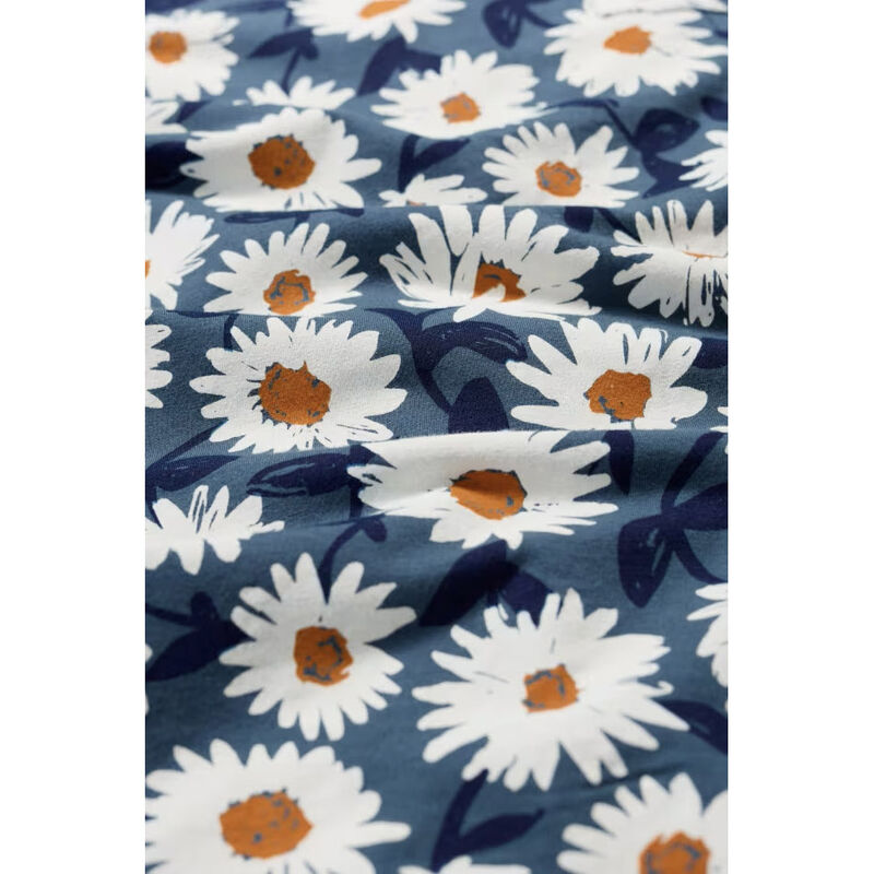 Seasalt Cornwall Bowithick Tunic Arty Daisy Dusky Jade image number 2